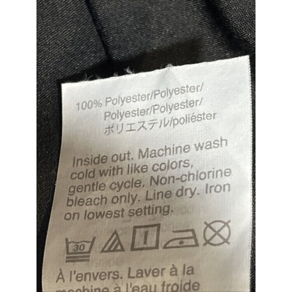 J Crew Factory Lace  Overlay Black Blouse Short Sleeve Top Size Scoop Neck - Picture 8 of 8